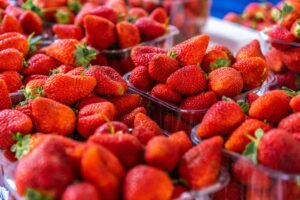 strawberries in abundance