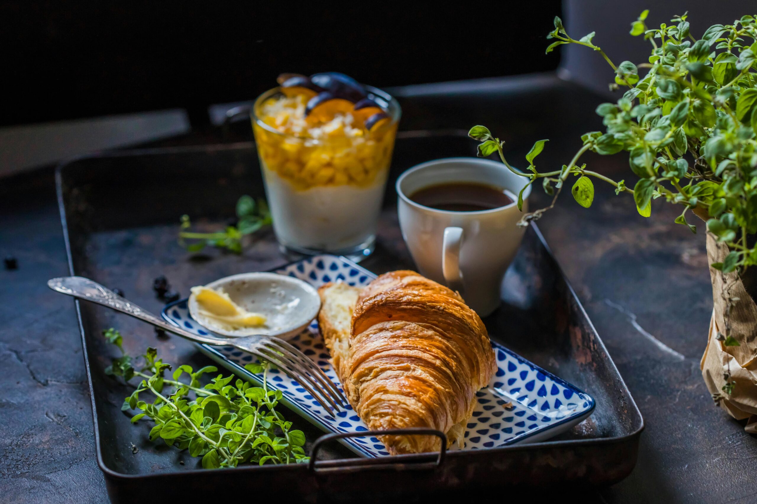 Croissants with Dates and Eishta