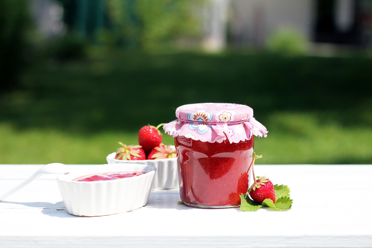 Strawberry and Rose Jam