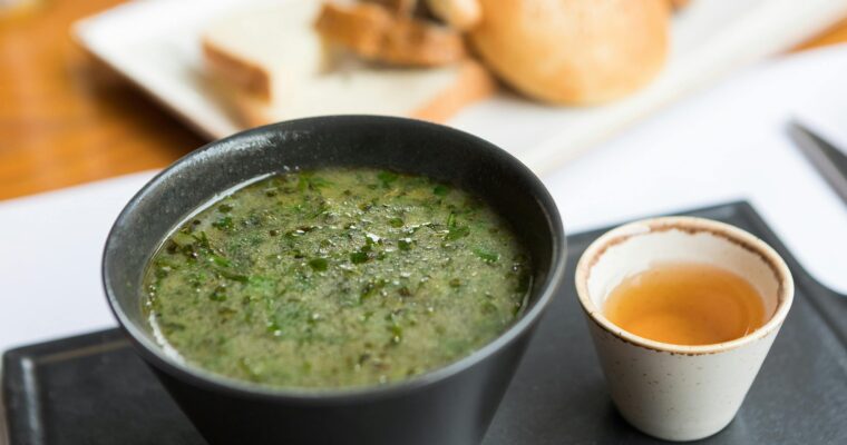 Mulukhiyah soup